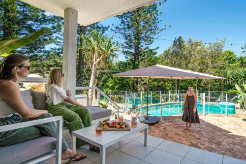 Shelly Beach House | Oceanfront Four Pines Shelly Beach Retreat with Pool Access