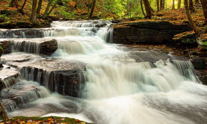 Margaretville House | Discover FOUR SEASON Catskills Home with Secret Waterfall