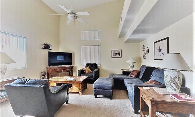 Mesquite Condo | Delightful Fox Run Mesquite Rental with Private Balcony