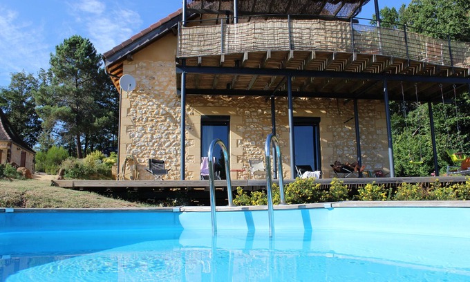 Rouffignac-Saint-Cernin-de-Reilhac House | Inviting Home in Black Périgord with Private Pool & Spa