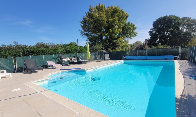 Sainte-Innocence House | Charming 1 Bedroom Gite with Pool and Ocean Views