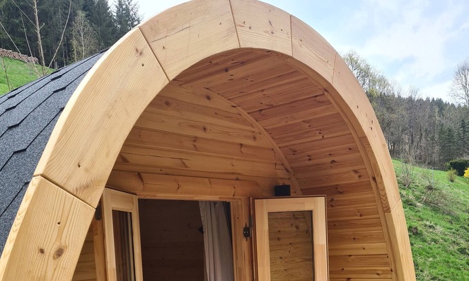 Wilhelmsthal Cabin | Frankenwald Chalets - Lodge Traudl