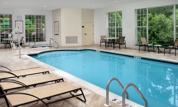 North Brunswick Condo | Business-Friendly Hotel with Pool, Hot Tub & Free Breakfast