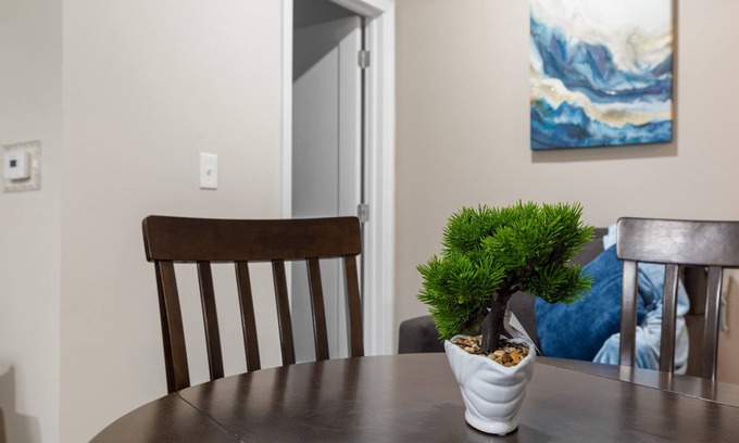 Utica Apartment | Cozy Retreat in Utica NY with Spa and Family Amenities