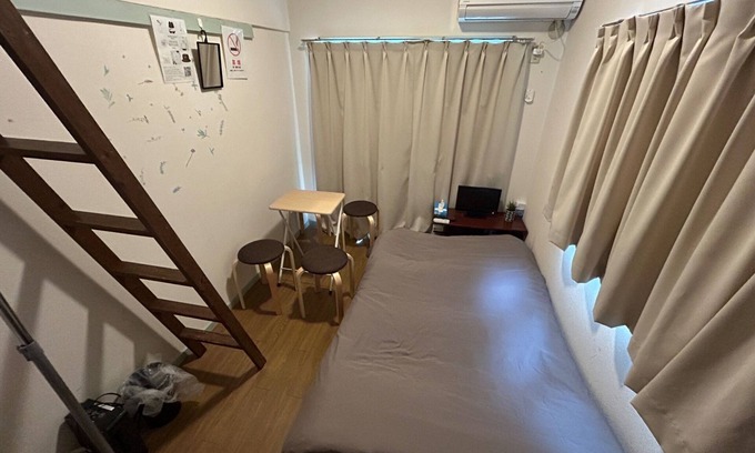 Sawara-ku Apartment | Vintage III 303: Ideal Location with Free WiFi Access