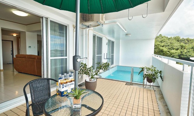 Okinawa Apartment | Experience FreedomHills A棟: Oceanfront Comfort Awaits