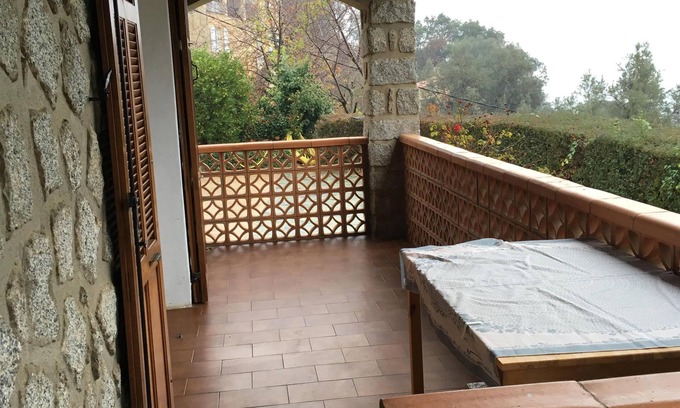 Petreto-Bicchisano House | Discover Freestone House: 3 Bedrooms & Ocean View Terraces