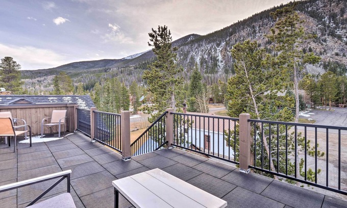 Frisco Condo | Frisco Condo with Rooftop Deck & 360 Mountain Views