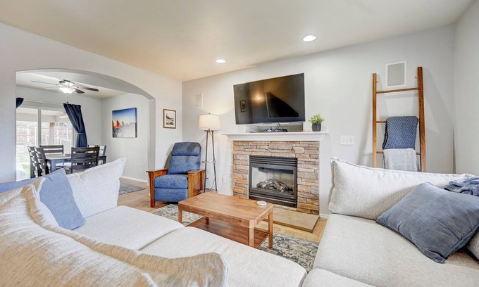 Security-Widefield House | Front Range Getaway - 4 beds with Jacuzzi