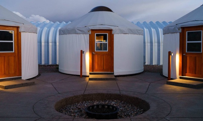 Center House | Frontier Drive-Inn | Yurt 1