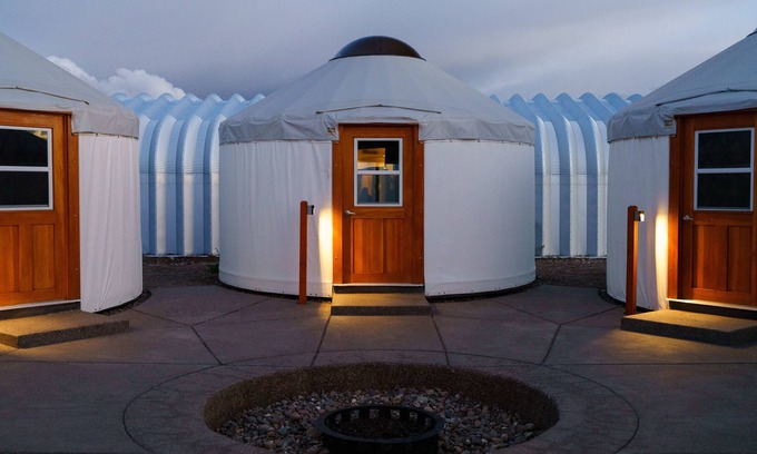 Center House | Frontier Drive-Inn | Yurt 8