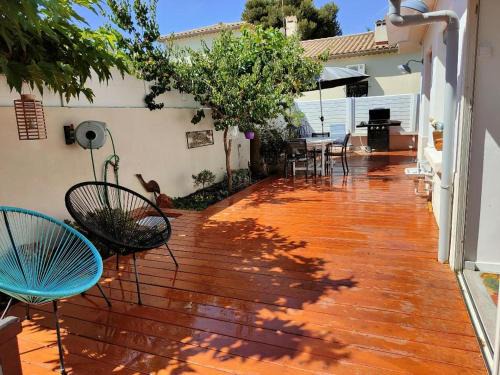 Frontignan Apartment | Charming Frontignan Villa with Private Outdoor Space
