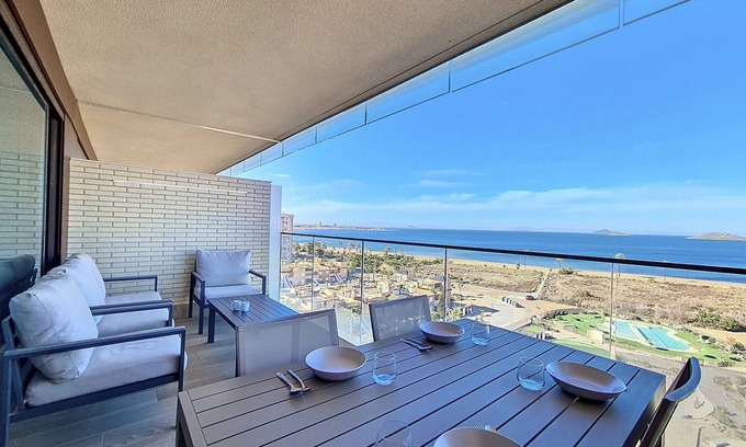 Diputacion de Rincon de San Gines Apartment | Discover Oceanfront Bliss at Los Flamencos Vista Playa