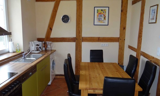 Hof Redentin Apartment | Cozy Fuchsbau - Pet Friendly Manor with Ocean Views