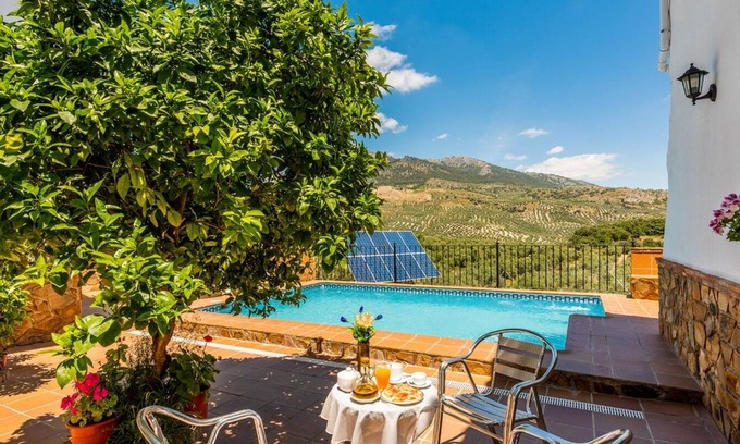 Rute Villa | Relaxing Fuente de la Gitana Rute with Pool & Spa