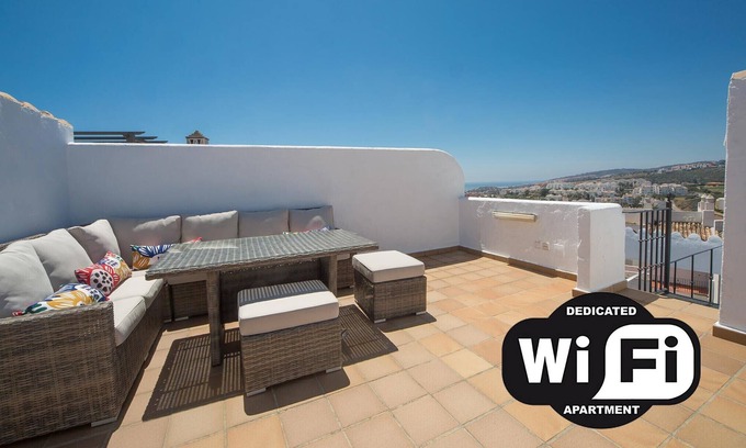 Manilva Apartment | Top-Rated Fuentes de la Duquesa C.2.21 with Pool & Spa