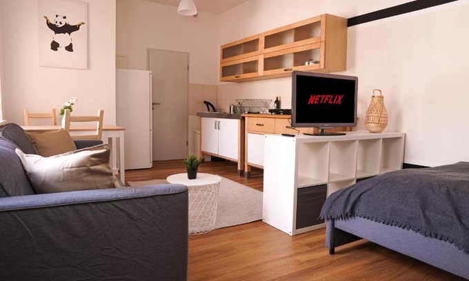 Halle Apartment | Welcoming FULL HOUSE Studios - Panda Apartment with WiFi