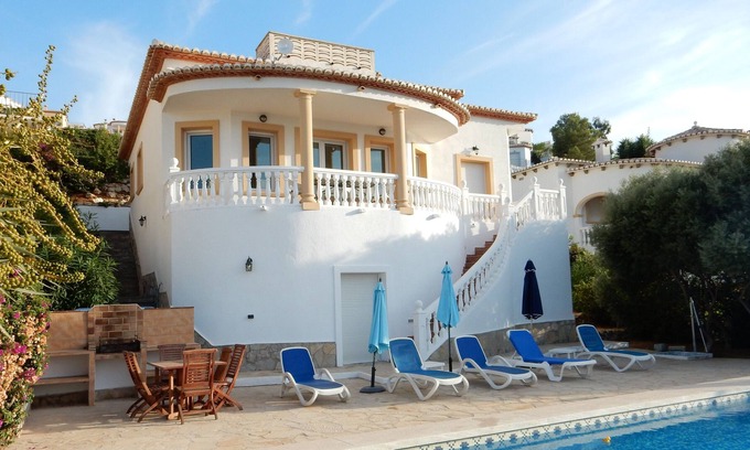 Orba Villa | Fully Air Conditioned Villa with Private Pool and Fabulous View over Orba Valley