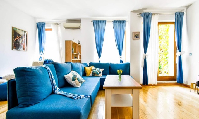 Vitosha District Apartment | Well-Equipped Hotel with Garage on Lively Street