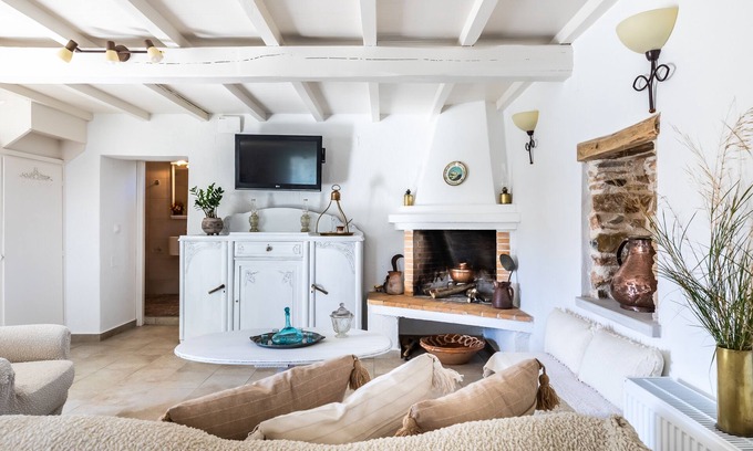 Skopelos Villa | Revitalized Skopelos-Style Retreat Surrounded by Nature