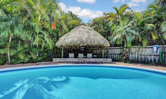Delray Beach House | Experience Relaxation at Tropical Downtown Retreat with Pool