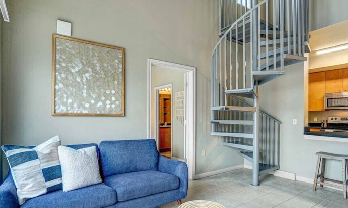 West Campus Apartment | Convenient Stay with Kitchen, Laundry & Elevator Access!