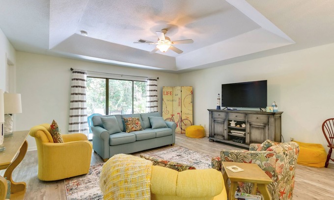 Lawton Woods Cottage | Inviting Hilton Head Island Resort Cottage with Ocean Views
