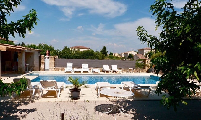 Pujaut Apartment | Top-Rated 3-Star Villa with Pool Near Avignon