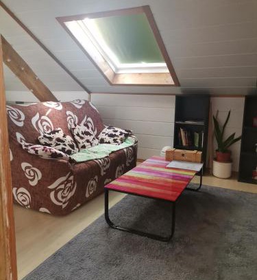Unterallgau Apartment | Cozy Altbau Dachgeschoss Room with Wi-Fi and TV