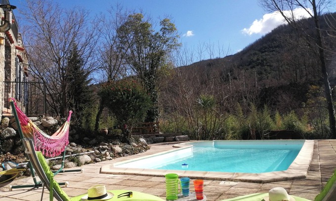 Arles-sur-Tech Bed & Breakfast | Cozy Gîte for 4 to 6 with Pool and Mountain Views