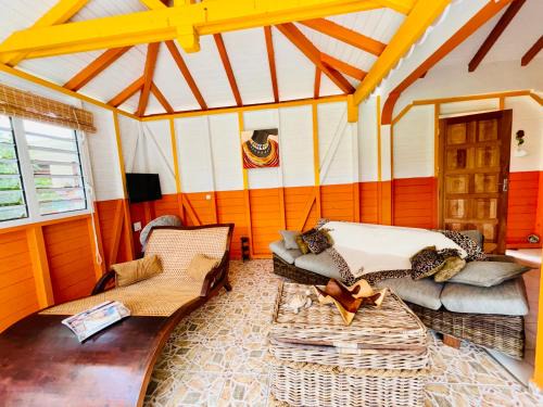Morne-A-l'Eau House | Gîte Acélie: Oceanfront Oasis with 9.5 Guest Rating