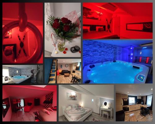 Benfeld House | Romantic Escape at Gîte Ange ou Démon with Spa & Jacuzzi