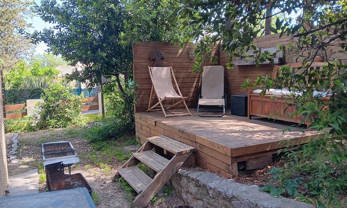 Sigean Apartment | Idyllic Gîte with Garden Near Sigean African Reserve