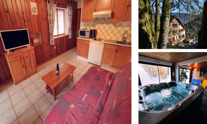 Dommartin-les-Remiremont Cottage | Gîte Capucine: Spa, Jacuzzi & Scenic Lake Retreat