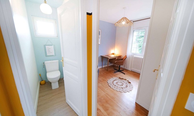 Merville-Franceville-Plage House | Quaint Vintage Retreat Near Sea and Countryside Awaits