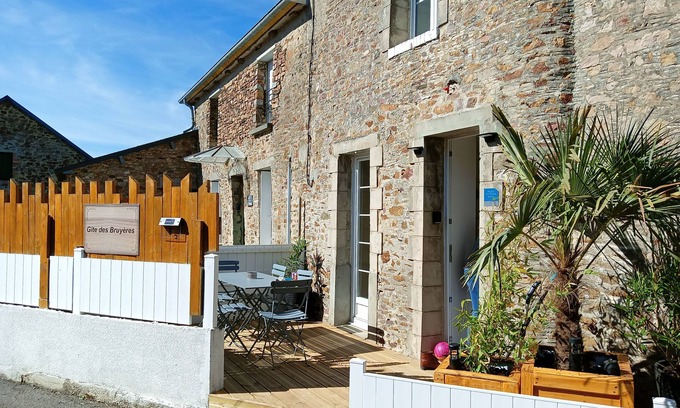 Millieres House | Relax at Gîte des Bruyères: Spa & Family-Friendly Haven