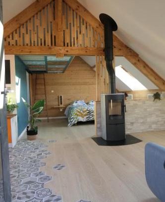 Boussy Apartment | Gîte des Vernet: Cozy Loft Near Lakes and Mountains