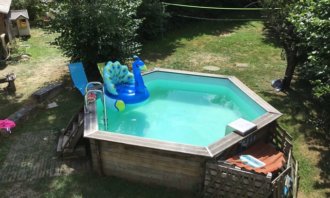 Saint-Julien-de-Raz Cottage | Pet-Friendly Gîte du Garrel with Private Pool & Perfect Rating