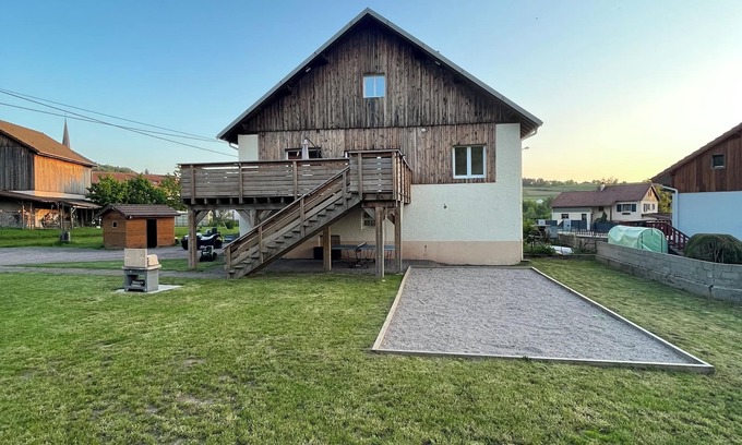 Gerbepal House | Gîte GERBEPAL: Family-Friendly Retreat with Jacuzzi & Pool
