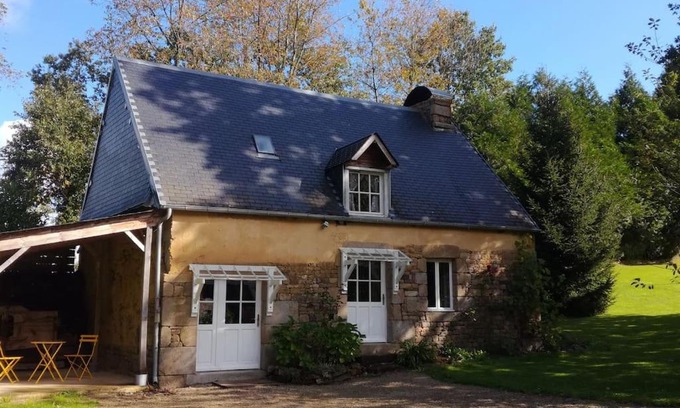 Saint-Aubin-des-Bois House | Experience Gîte La Boulangerie with Oceanfront Bliss