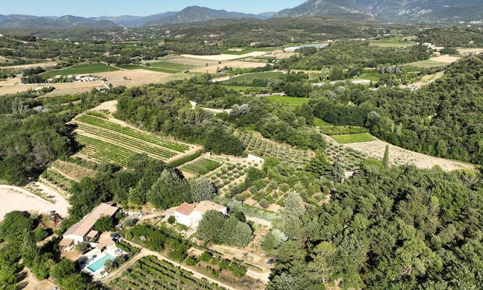 Crestet Other | Relax at Gîte "Le Rosier" with Pool & Spa Amenities