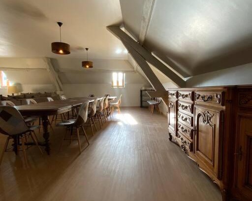 Saint-Romain House | Gîte Les Roches: Character Home for 15 with Family Amenities