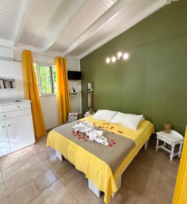 Campeche House | Gîte Mabouya: Poolside Retreat with Oceanfront Views