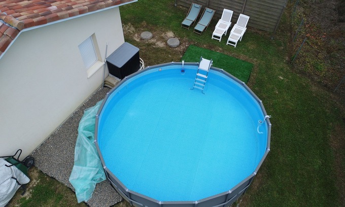 Gamarde-les-Bains House | Gîte de Menoutic: Ocean View Retreat with Private Pool
