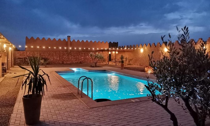 Sidi Bouhria House | Discover Ksar Montana: Poolside Retreat for Families