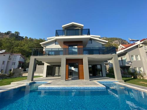Gocek Villa | Elegant Göcek Marin Villa with Oceanfront Pool and Views