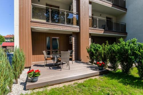 Juodkrante Apartment | Gėlių Terasos: Top-Rated Studio with Private Terrace