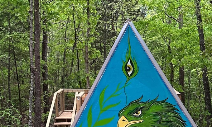 Talladega Cabin | Escape to G-4 Glamp in Bohamia: 10/10 Forest Retreat