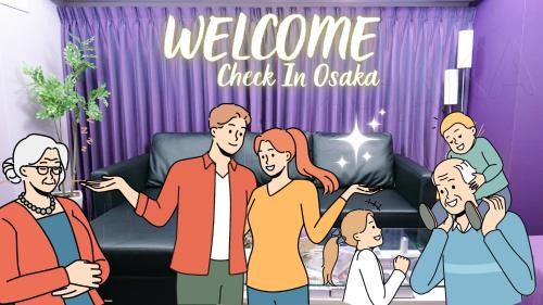 Namba Apartment | Convenient 2-Room Purple House Near Transit and Attractions