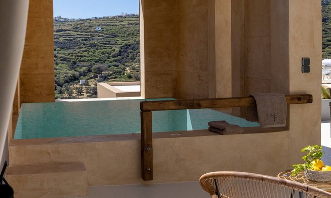 Tinos Villa | Gaea Dream Villas Complex: Relaxing Retreat with Pool Access